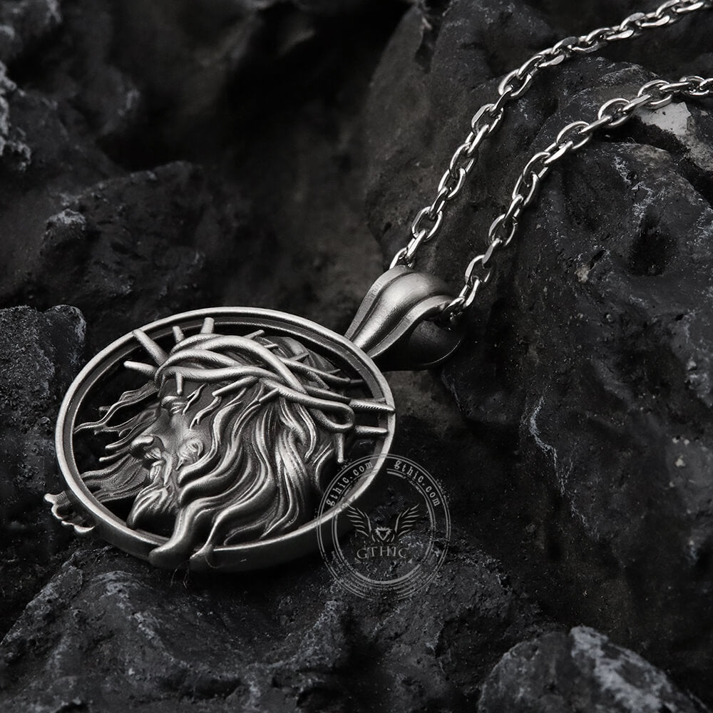 Christ Jesus Pure Tin Necklace