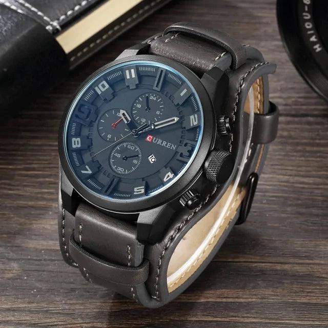 Classic Gents Leather Watch