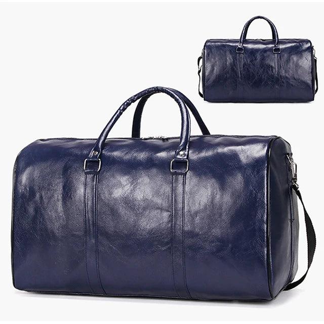 Classic Leather Duffel Bag