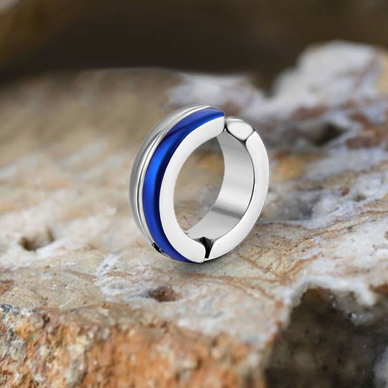 Puños clásicos de acero inoxidable de doble capa