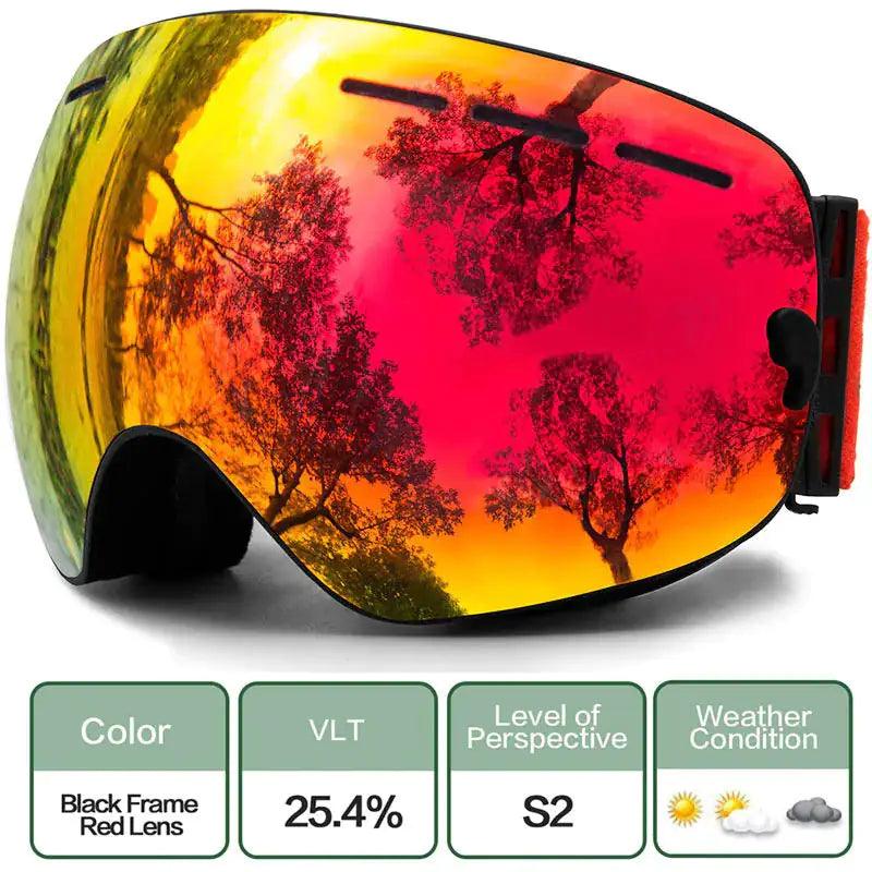 ClearView Anti-Fog Ski Goggles
