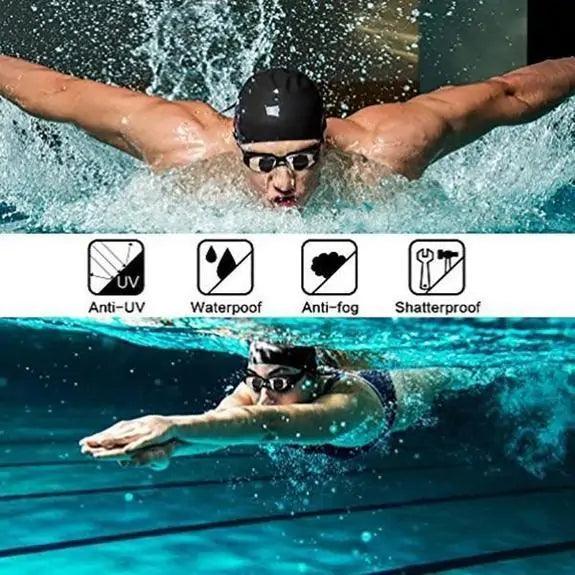 ClearView Swim Goggles + HD Clarity + Unmatched Comfort for Ultimate Performance