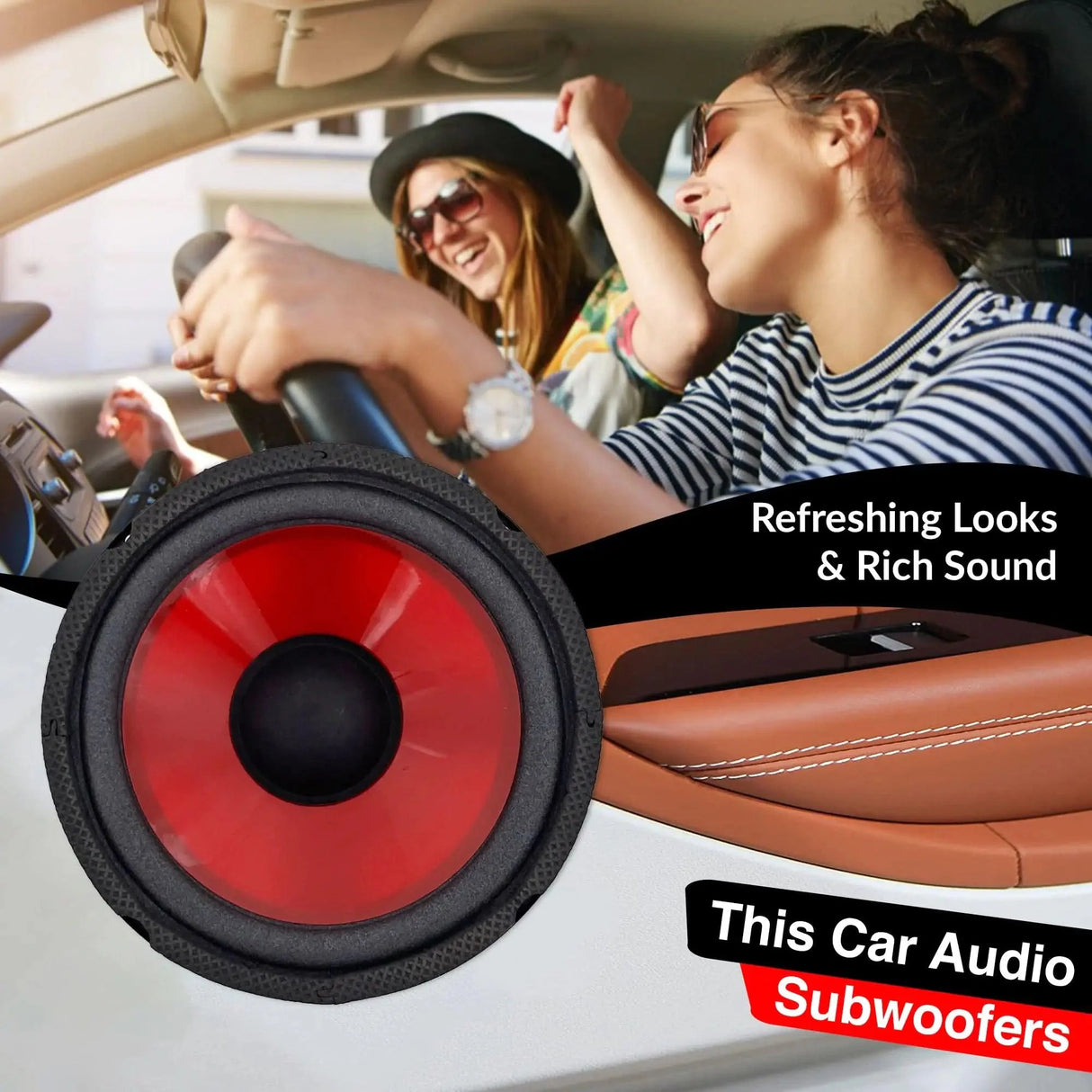 CoreBass 6 Inch 300W Car Subwoofer