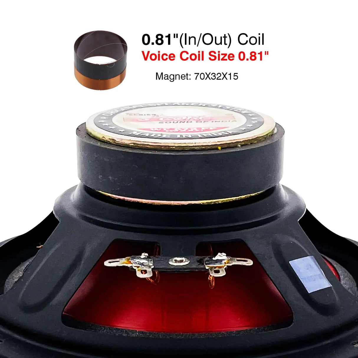 CoreBass 6 Inch 300W Car Subwoofer