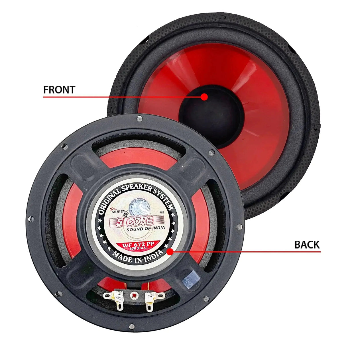 CoreBass 6 Inch 300W Car Subwoofer