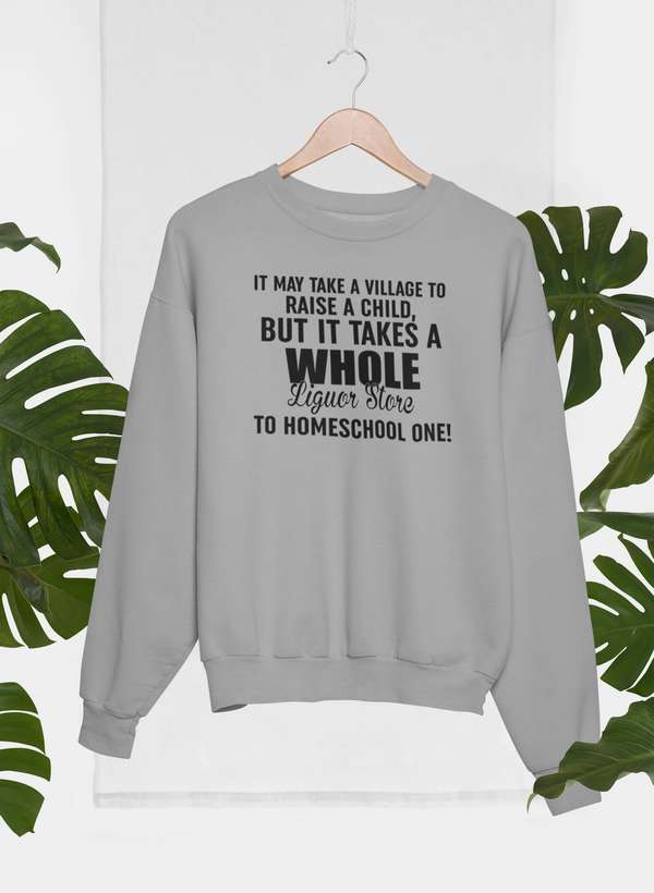 Homeschool Mom Sweat Shirt-0