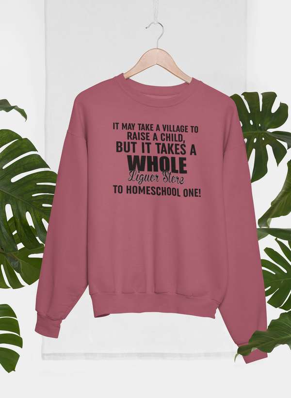 Homeschool Mom Sweat Shirt-2