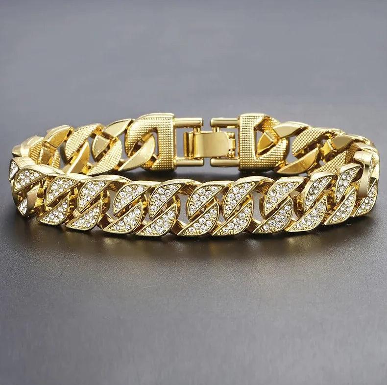 Cuban Gold Curb Bracelet