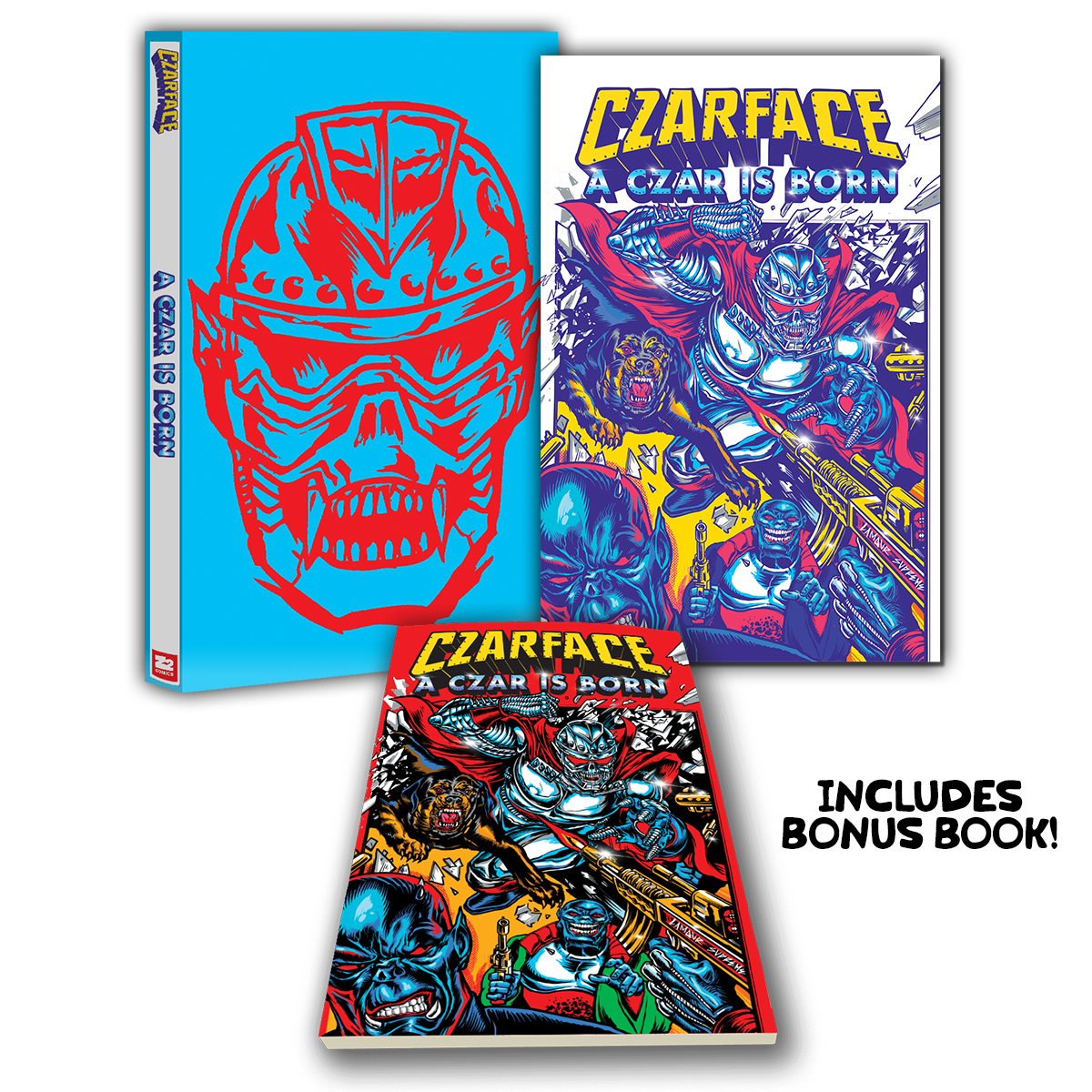 Czarface: A Czar is Born Deluxe Graphic Novel + Bonus Book