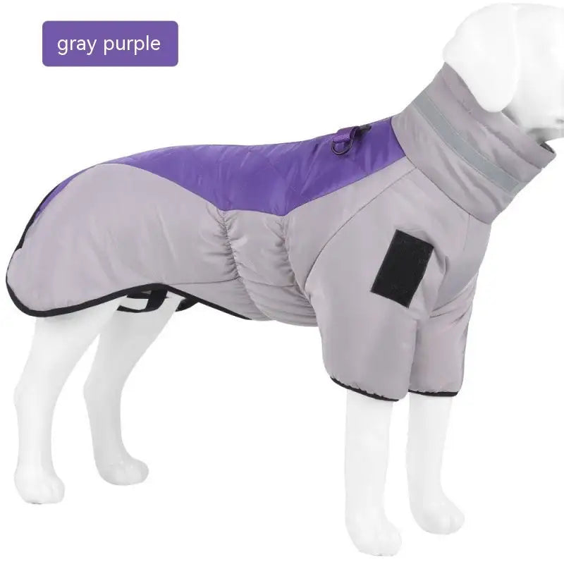 New Winter Dog Coat Waterproof Pet Clothes For Medum Large Dogs Warm Thicken Dog Vest Custome Labrador Jacket - Lootquake