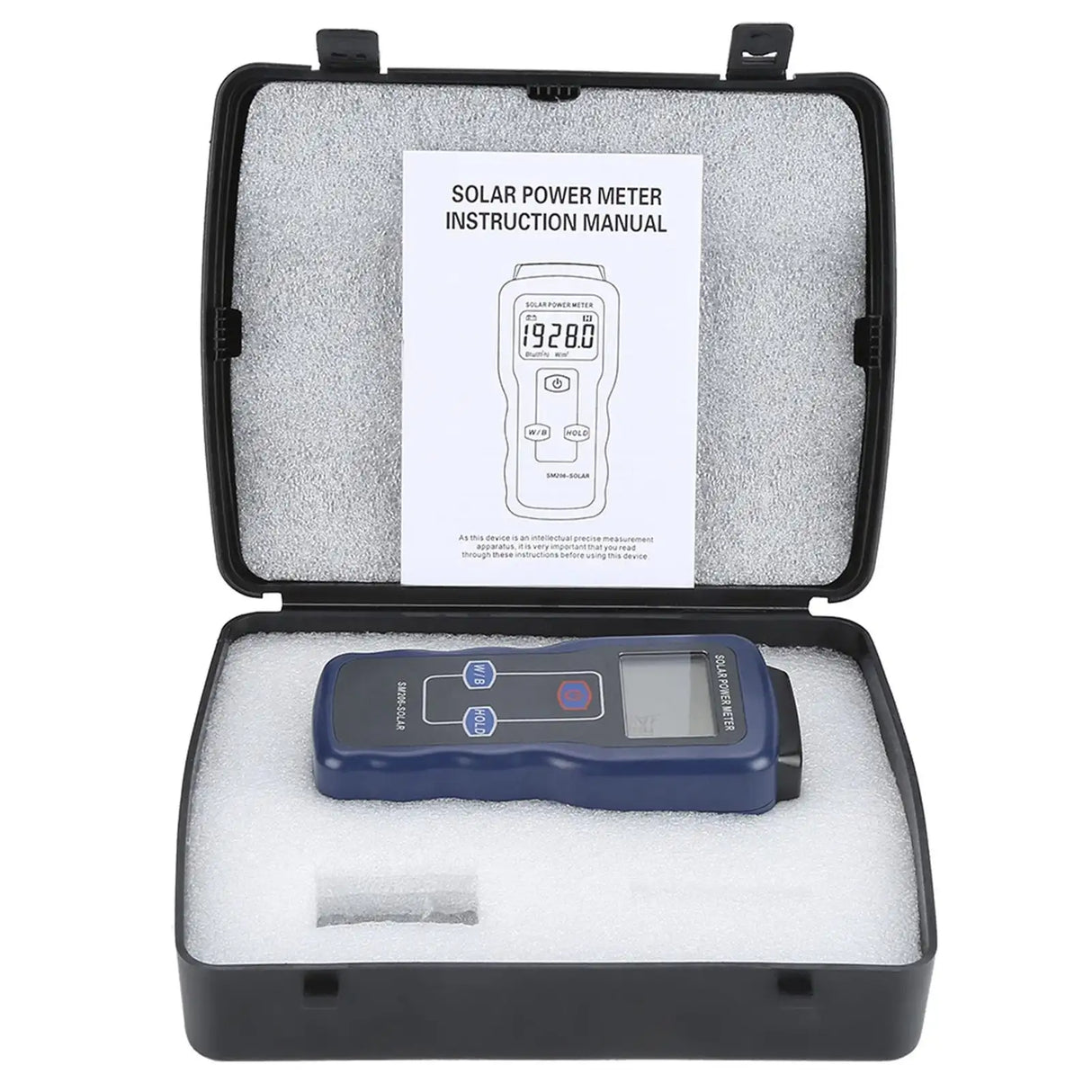SM206 Digital Solar Power Meter Sun Light Radiation Measuring Testing Instrument - Lootquake