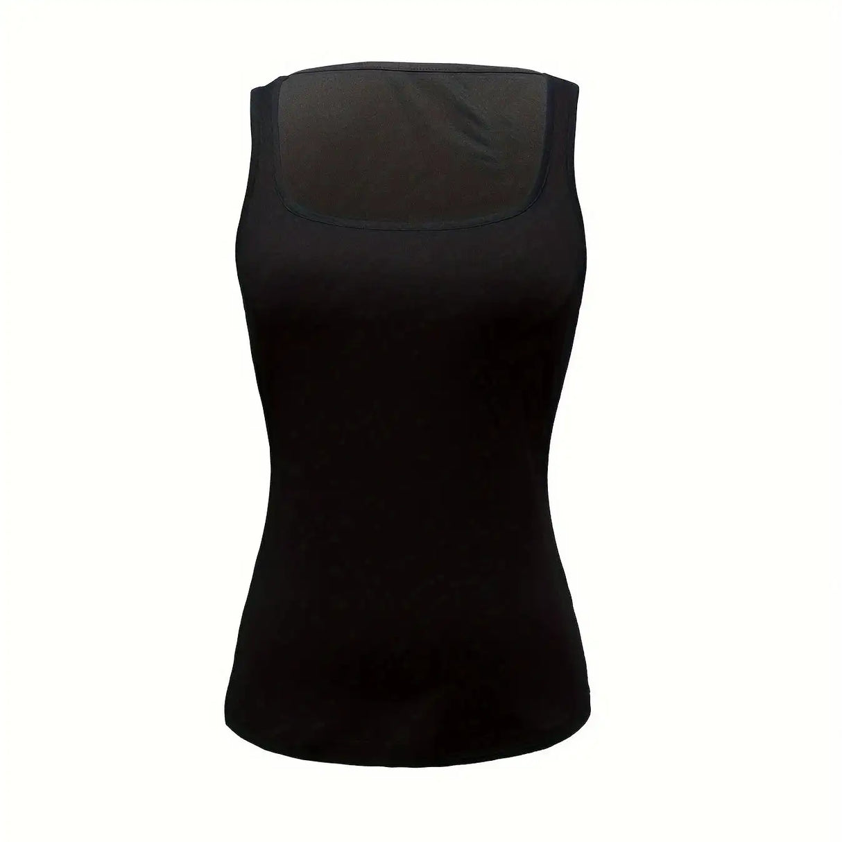 Women's New Solid Color Sweetheart Sleeveless Vest Slim Fit Top - Lootquake