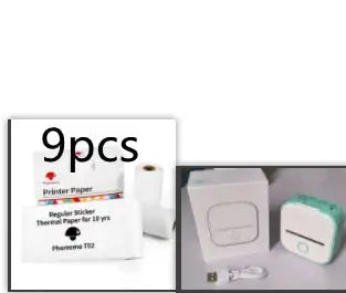 Mini-imprimante portable pour étudiants et amateurs, imprimante d'étiquettes thermique Bluetooth