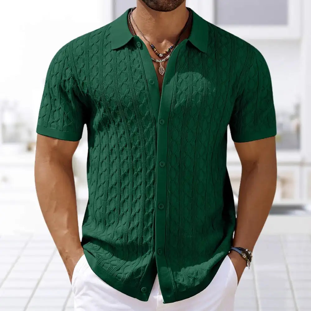 Summer Short-sleeved Men's Clothing European And American - Lootquake