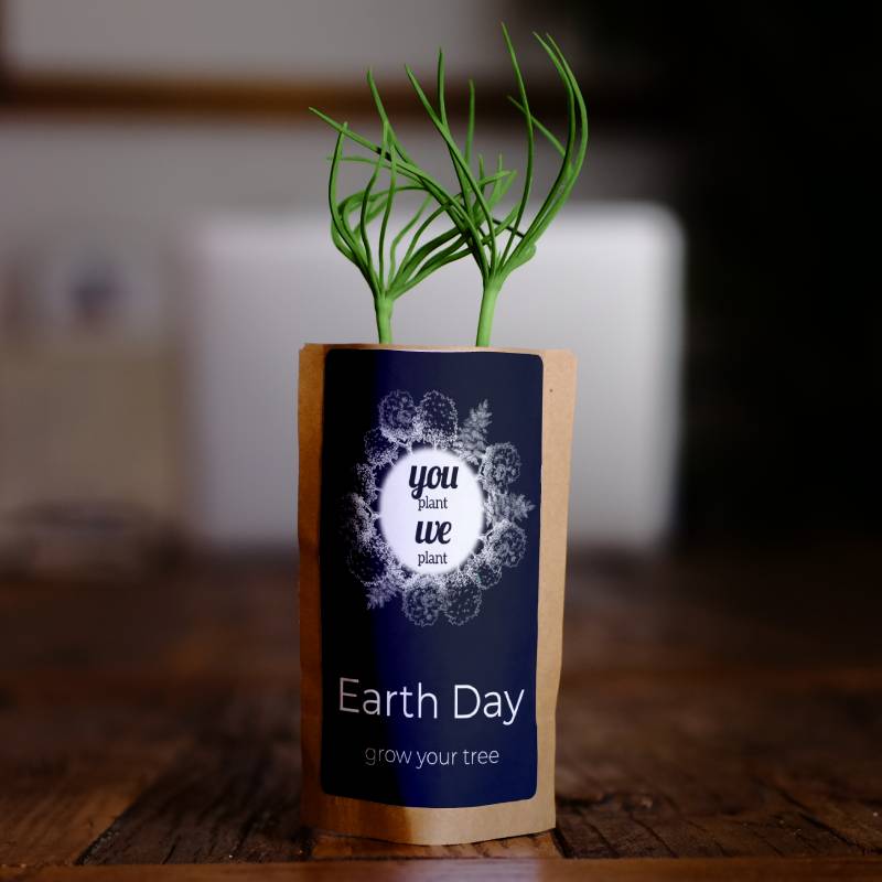 Earth Day Tree Pouch
