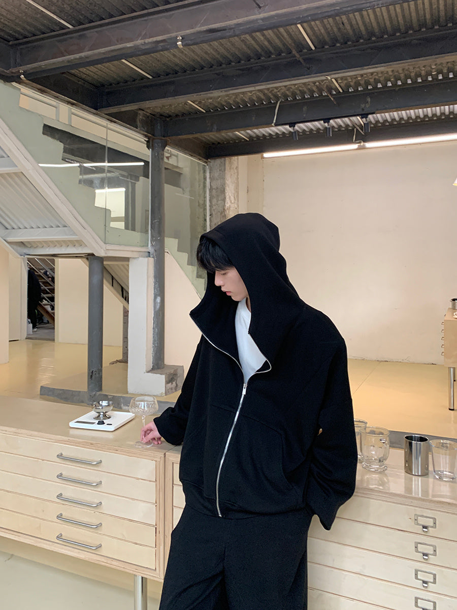 Men's Hoodie Sweater Pure Color All-matching Trousers Sports Suit - Lootquake