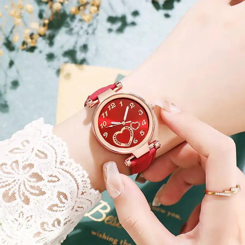 Women's Retro Love Watch Jewelry Set - Lootquake