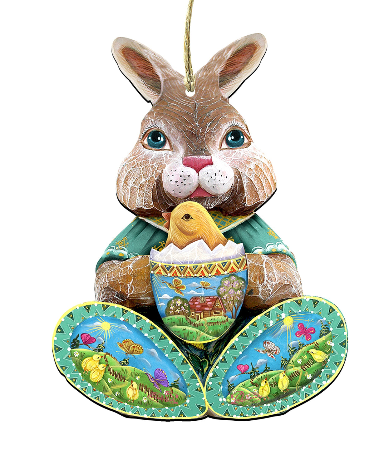 Easter Bunny Easter Holiday Door Decor by G. DeBrekht - Easter Spring Decor - 8144502H