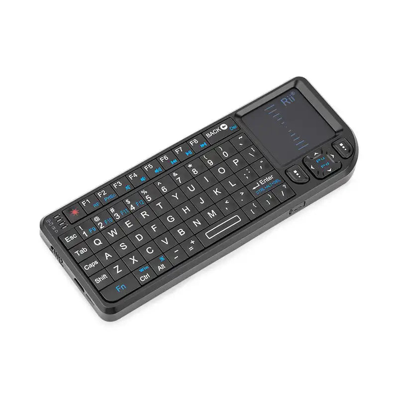 Mini Wireless Keyboard with Backlight Laser Pointer Multimedia for TV Computer - Lootquake