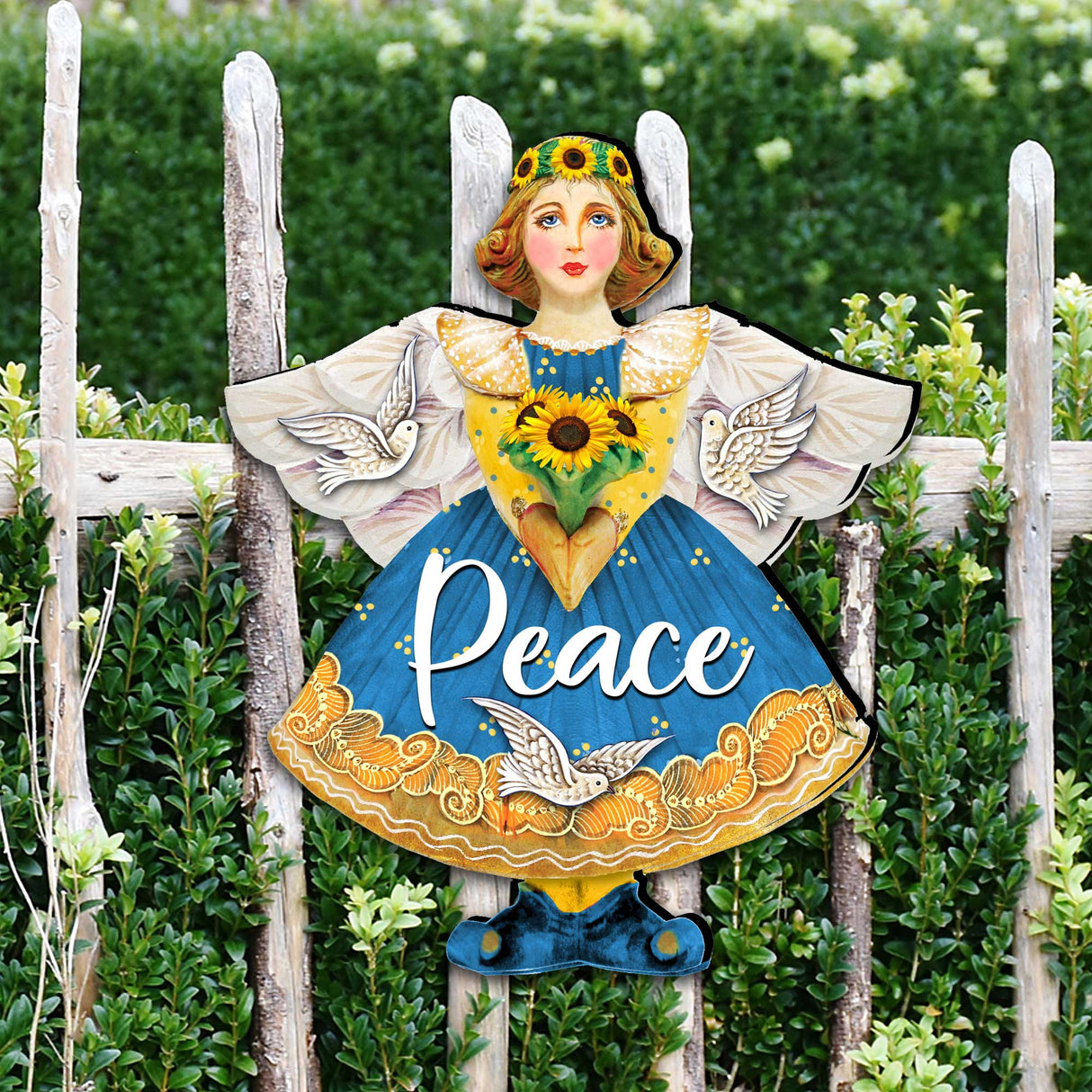 Ángel de la Paz para Ucrania - Decoración Internacional - 8157616-3H