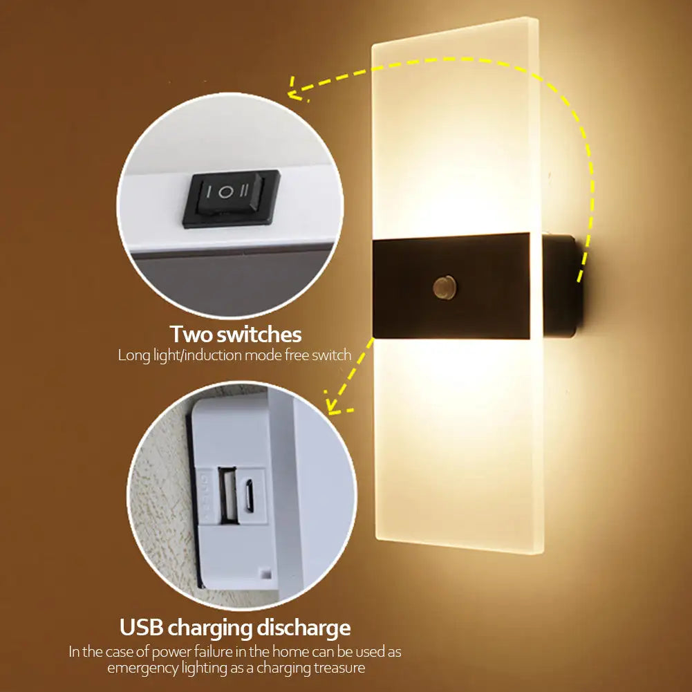 USB Powered Indoor Wall Lamp - Lootquake