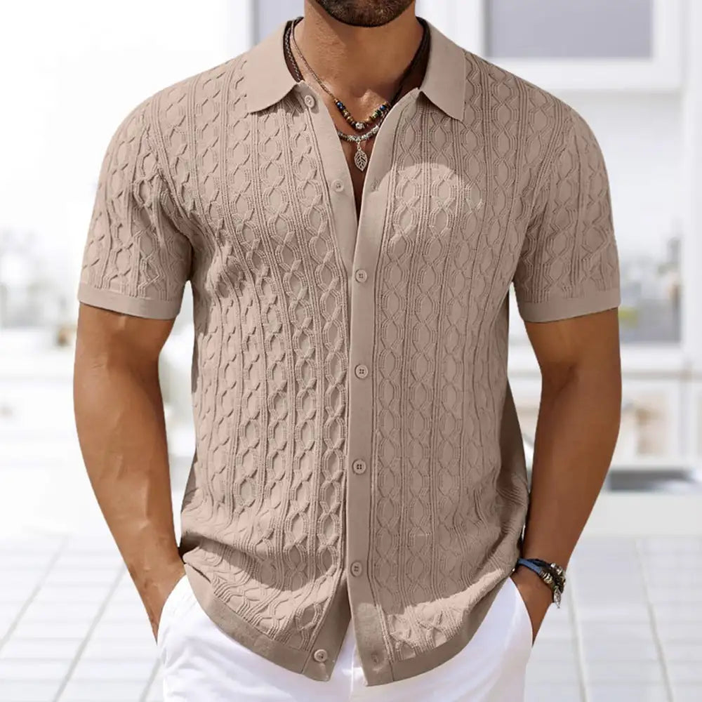 Summer Short-sleeved Men's Clothing European And American - Lootquake