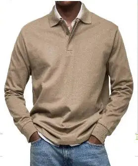 Men's Casual All-matching Long Sleeve Button Shirt - Lootquake