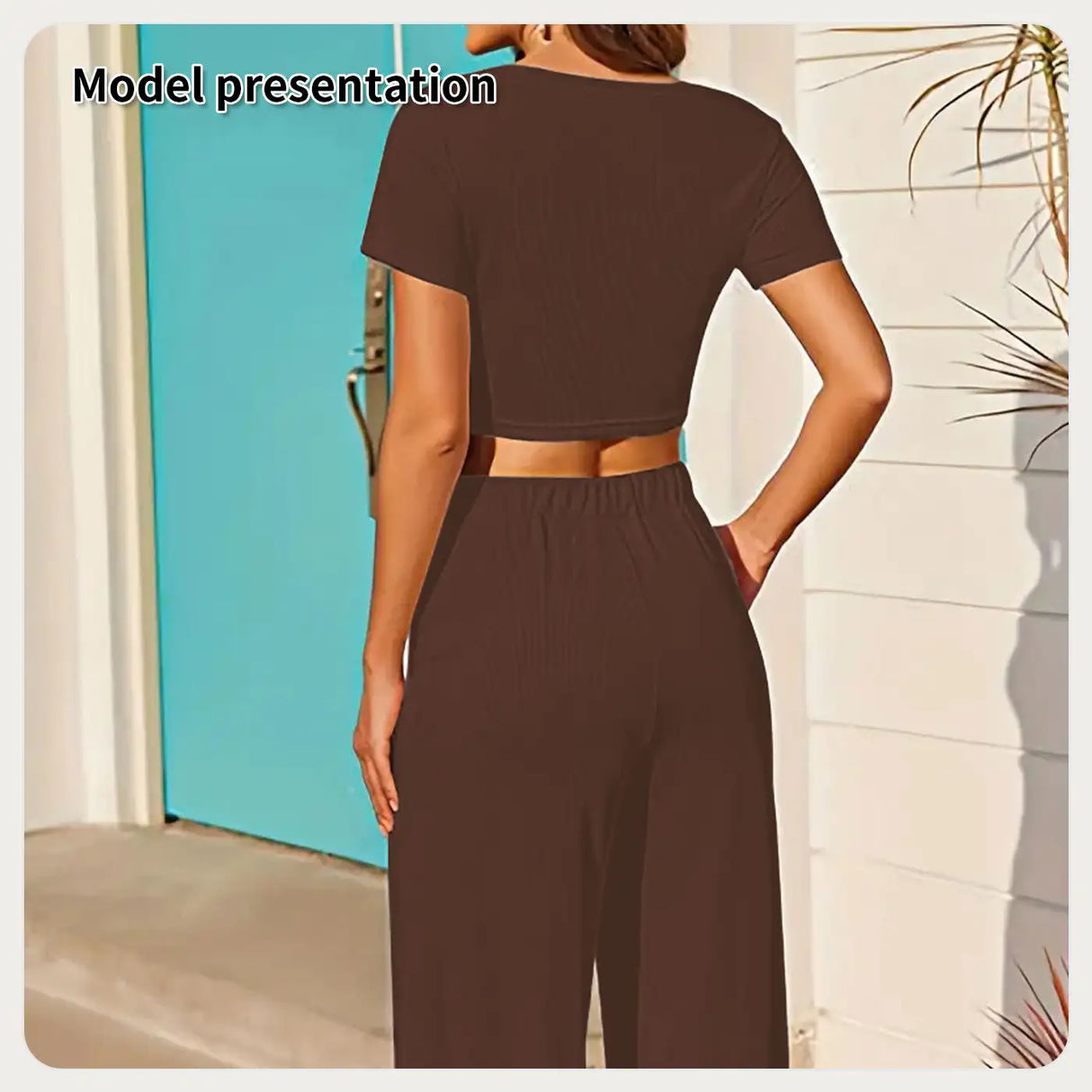 Women's Fashion Simple Solid Color Suit - Lootquake