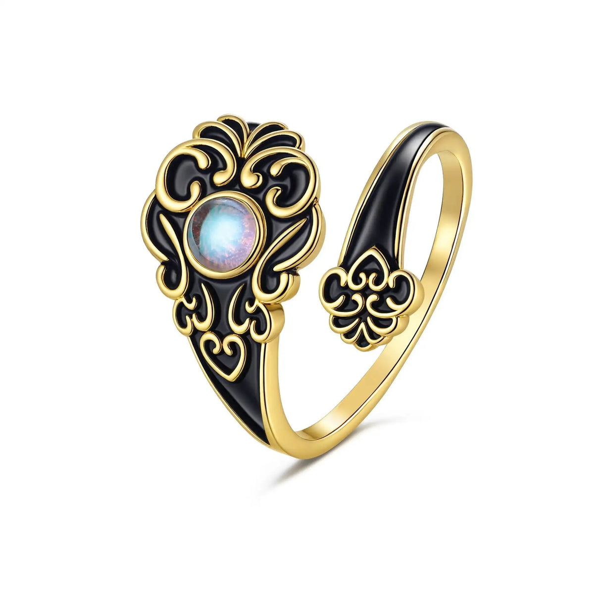 Retro Old Love Opal Ring For Women - Lootquake