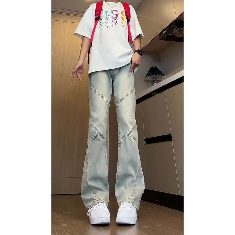 American High Street Jeans Men's Straight - Lootquake