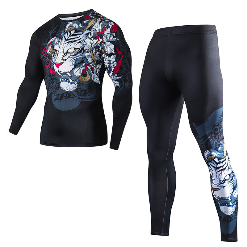 Men's Sweat-absorbent Quick-drying Fitness Suit - Lootquake