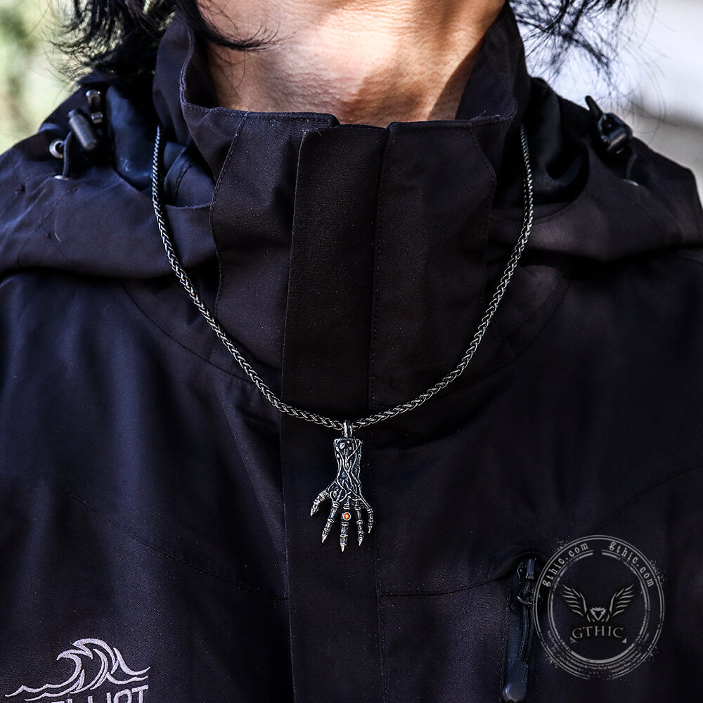 Devil's Hand Stainless Steel Pendant
