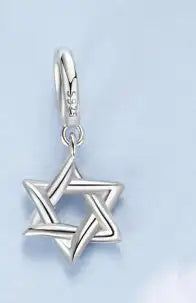 Six-pointed Star Pendant Diy Bracelet String Beads Scattered Beads - Lootquake