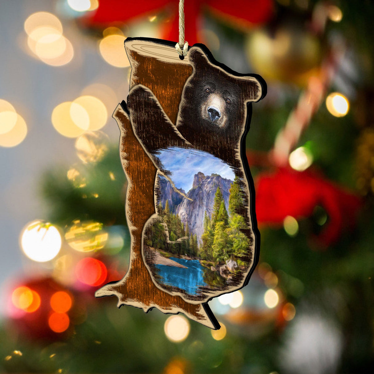 Climbing Bear Ornament by G. DeBrekht - Designocracy - 8198214-5