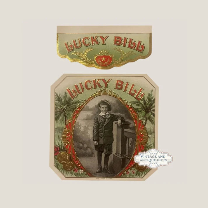 Discover Rare Victorian Embossed Cigar Labels from the 1900s