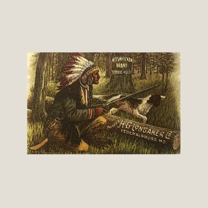 Discover a Unique Piece Exquisite Vintage Wissahickon Can Label