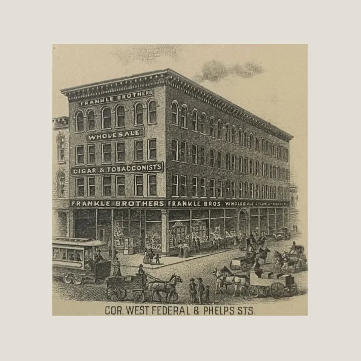 Discover an Antique 1910s Frankle Brothers Cigar Co. Invoice Treasure