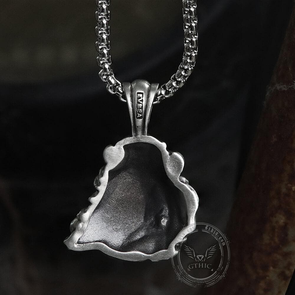 Domineering Lion Pure Tin Necklace