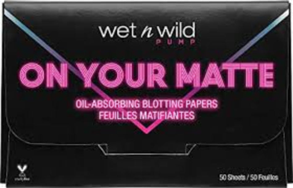 Wet n Wild On Your Matte Blotting Papers 50 Sheets