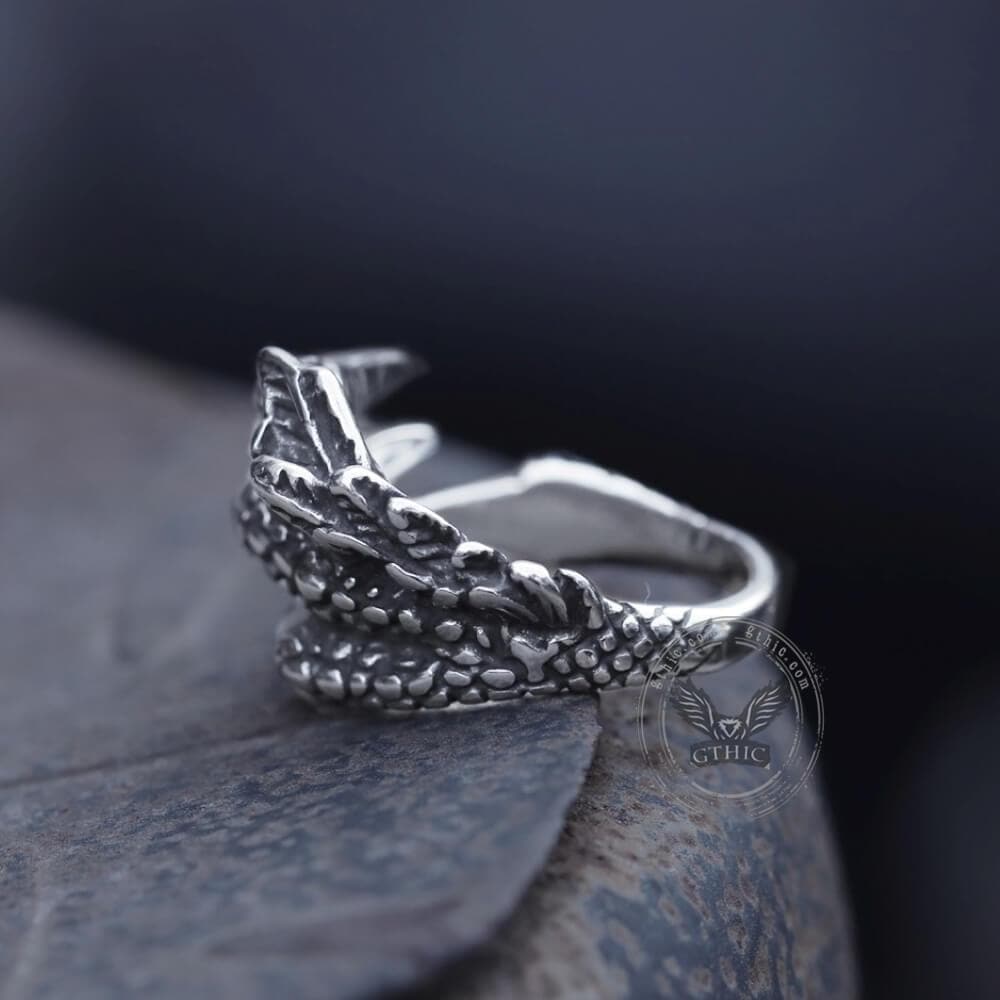 Dragon Claw Stainless Steel Ring