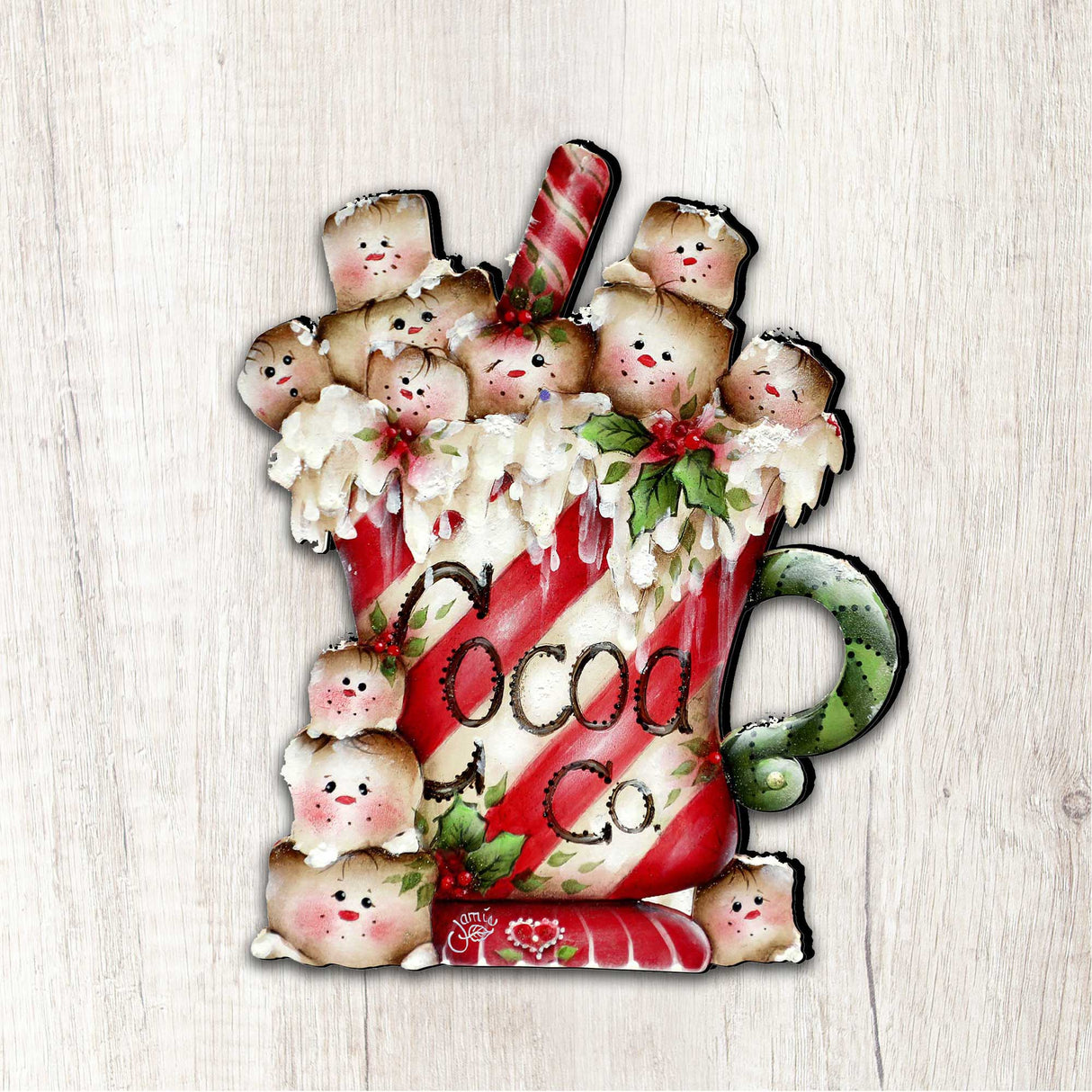 Marshmallow Cocoa Company Door Decor by Jamie Mills-Price - Christmas Decor - 8457513H