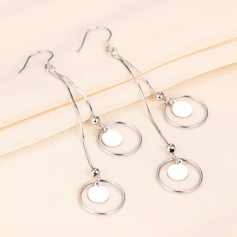 Temperament Entry Lux Nordic Fashion Eardrops - Lootquake