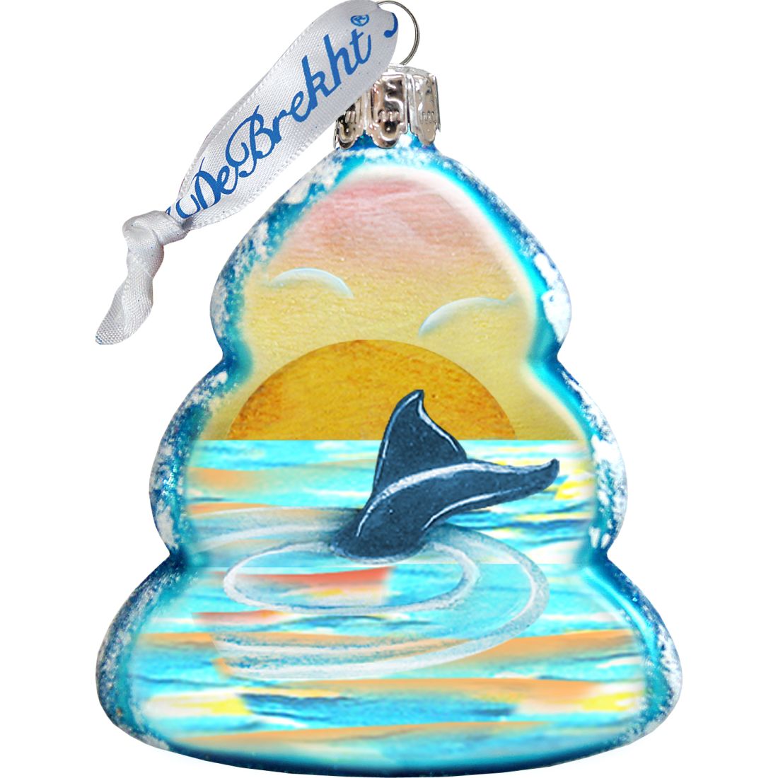 Mercury Glass Ornaments by G. DeBrekht - Wildlife Holiday Decor - 770115S3