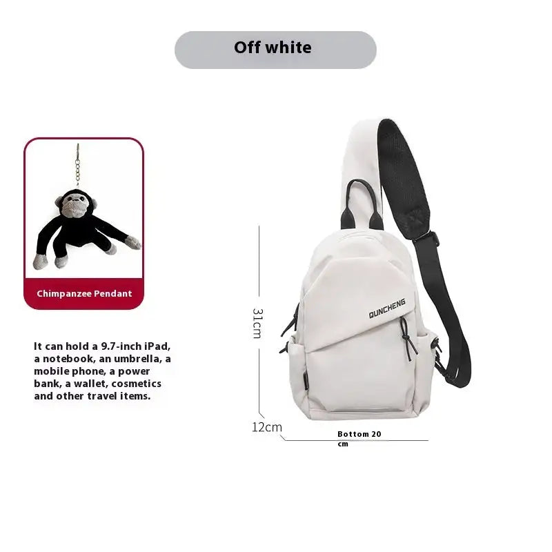 Crossbody Bag Small Shoulder Bag Men's Chest Bag - Lootquake