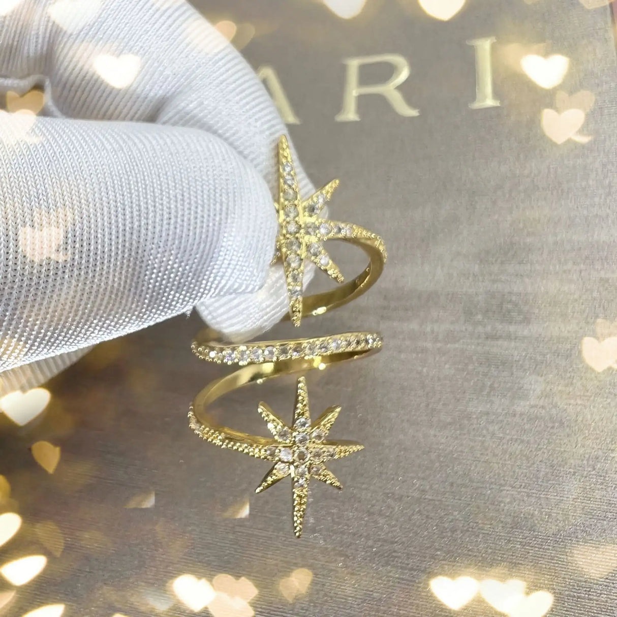 Geometric Asterism Ring Fashion - Lootquake