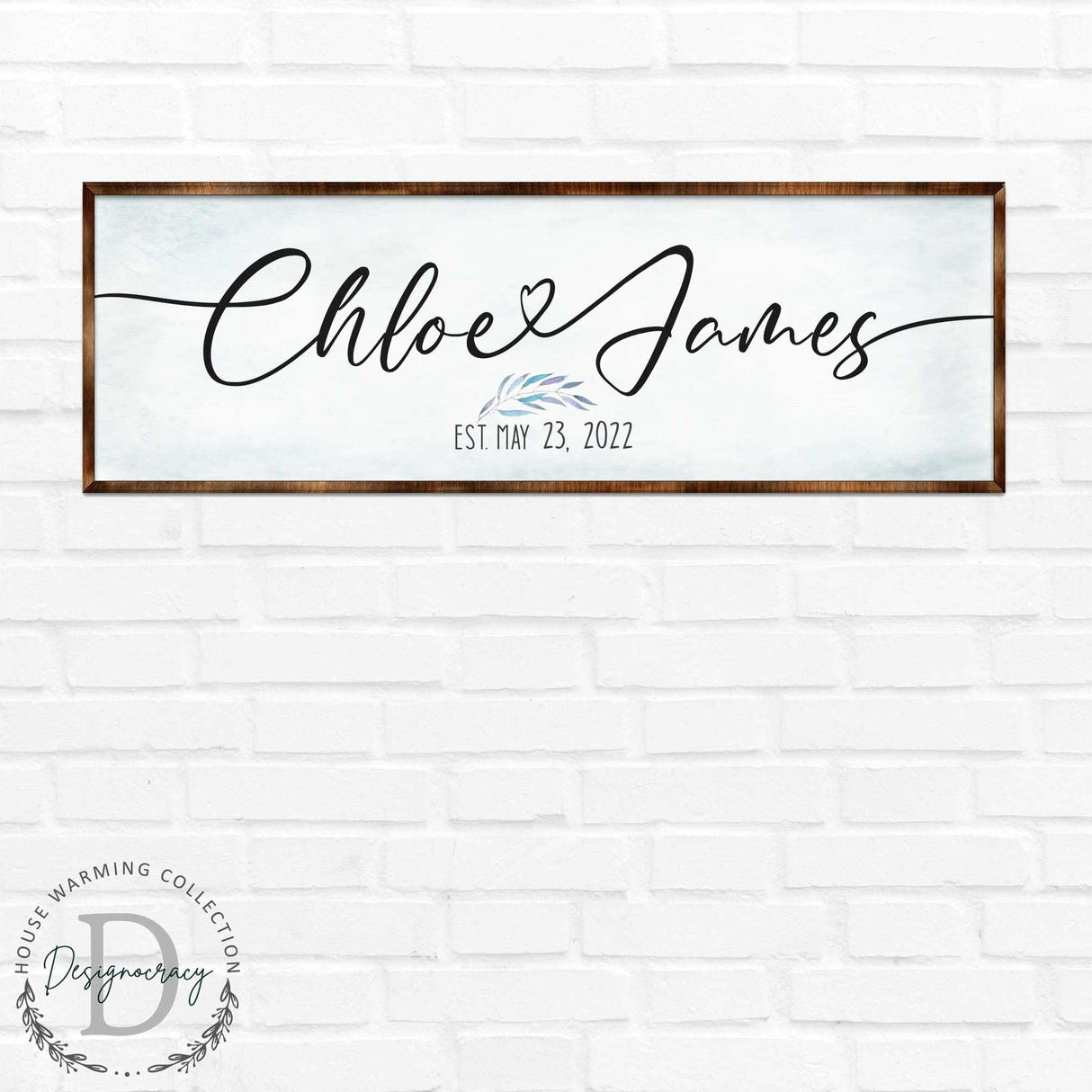 Personalized Family Names - Wooden Wedding Gift - Wall Art - Home Warming Gift - Anniversary Present - Contemporary Gift - Living Room Art - 310319