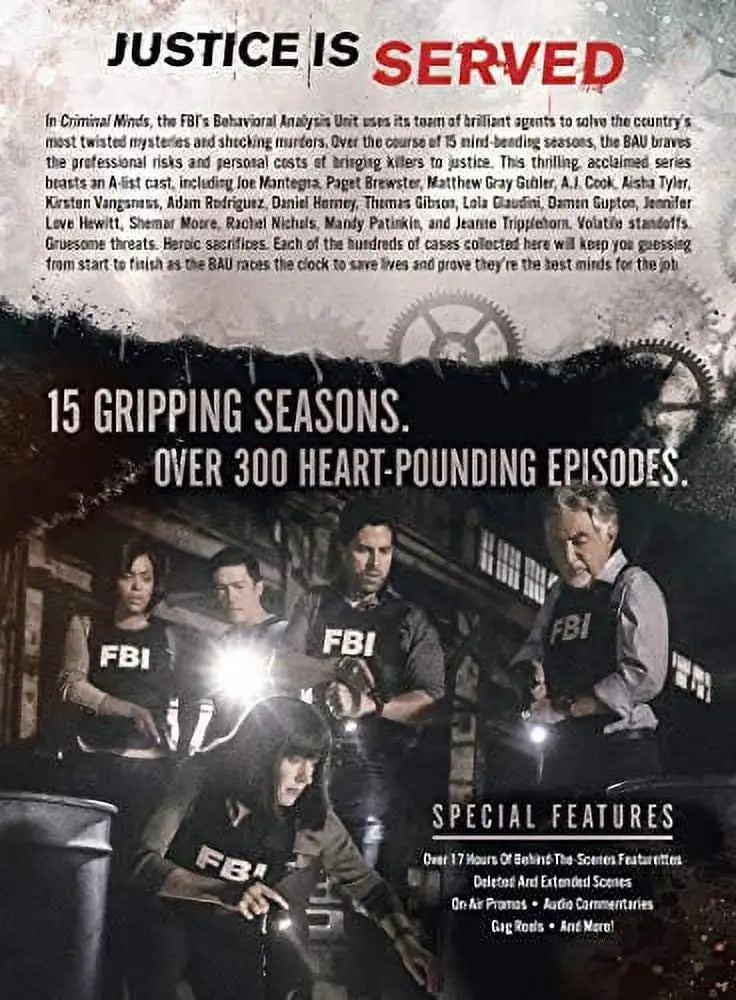 Criminal Minds: The Complete Series (DVD) - Lootquake