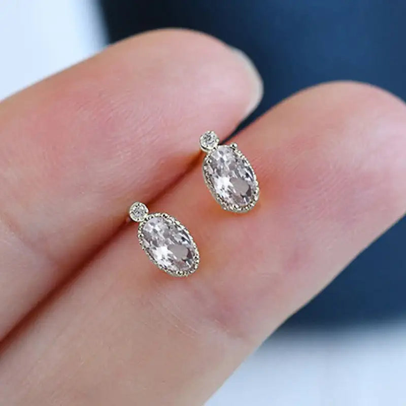 Simple And Exquisite Petite Earrings Retro - Lootquake