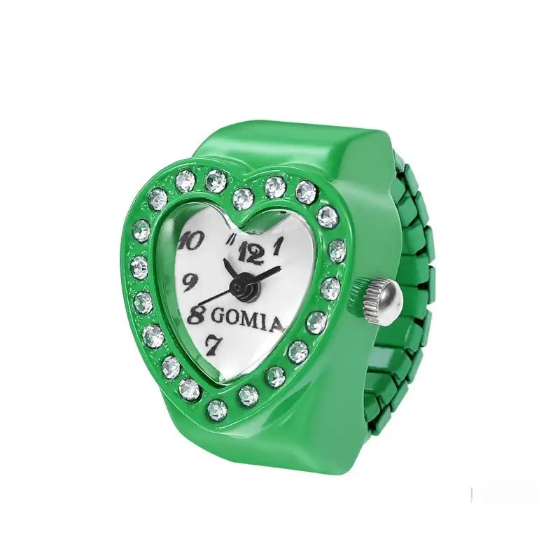 Women's Heart-shaped Ring Watch - Lootquake