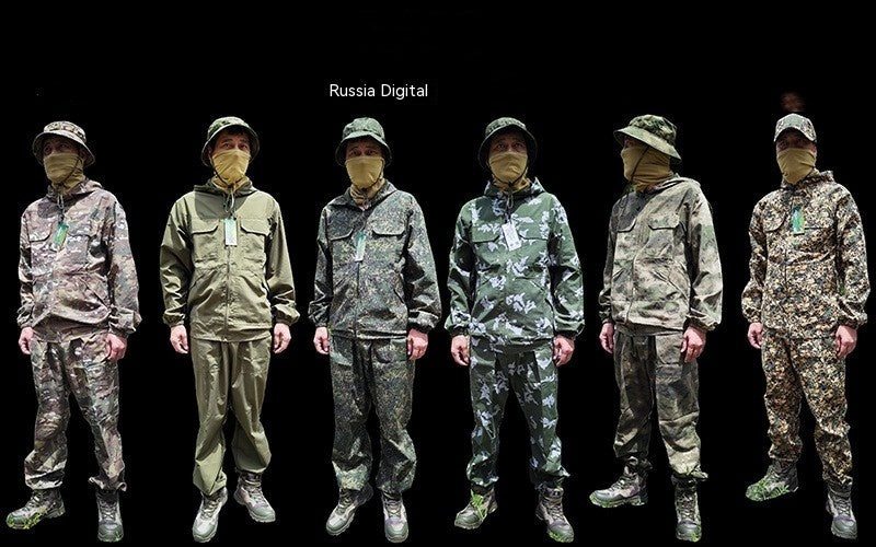 Russian Military Fans Battle Suit Summer Camouflage - Lootquake